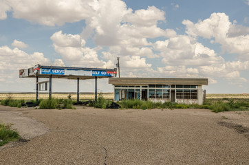 Former Route 66 Service Station