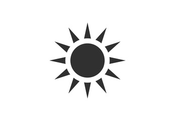 Abstract sun vector icon