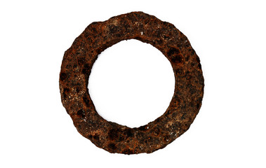 Rostiger Ring im Detail