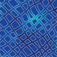 Blue Grid Mosaic Background Creative vector template