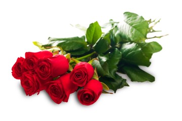 Fototapeta premium Bunch of red roses