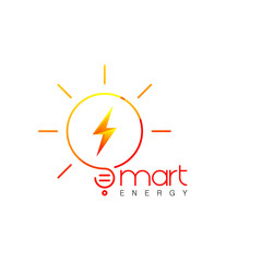 Fototapeta na wymiar Smart Energy Logo
