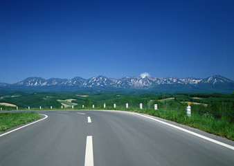 Carretera camino asfalto