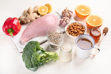 Health  food to boost immune system