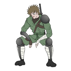 samurai warrior illustration