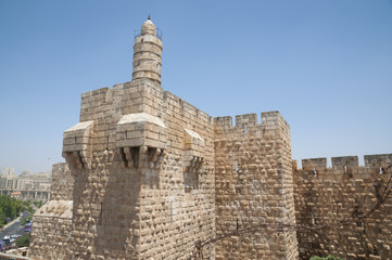 Fototapeta na wymiar David Fortress and Museum, Jerusalem