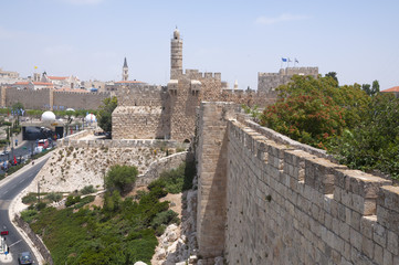 Obraz premium David Fortress and Museum, Jerusalem