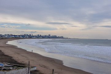 beach at sunset