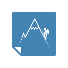 climbing icon design
