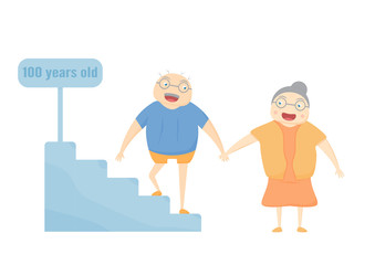Family activity is smilling on white background. Vector illustration in flat design.