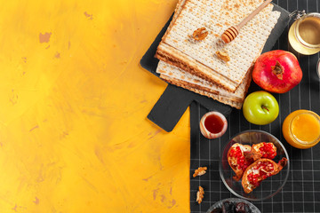 traditional Jewish kosher matzo for Easter pesah