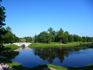 lake in the park