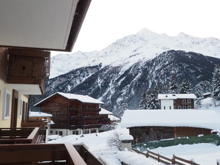 View of the mountains in Santa Caterina Valfurva, Valtellina