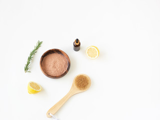 Moroccan red clay powder