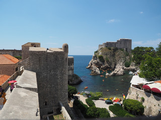 Fototapeta premium King's landing Lovrijenac at Dubrovnik