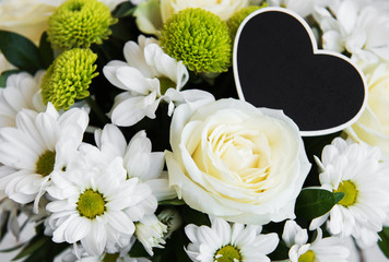 Bouquet of white flowers