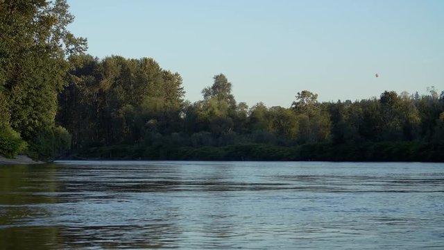 Snohomish River Background in Pacific Northwest