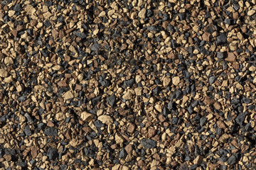 A background of small rock particles