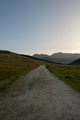 Mountains in Baqueira in Summer, Valle de Aran