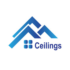 The logo of the ceilings, floors