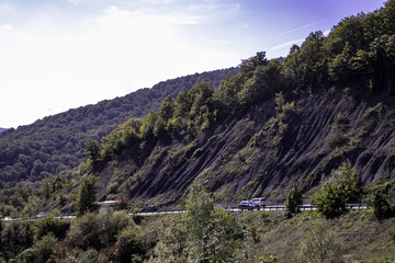 Mountains always hid fairy tales and riddles. It doesn't matter where they are in Russia, Bulgaria or Mexico. The Caucasus mountains horsh for backgrounds on nature theme