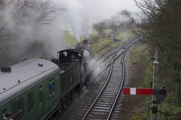 Mid Hants Railway ,Hampshire, England.