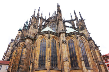 Fototapeta na wymiar st Vitus cathedral in Prague