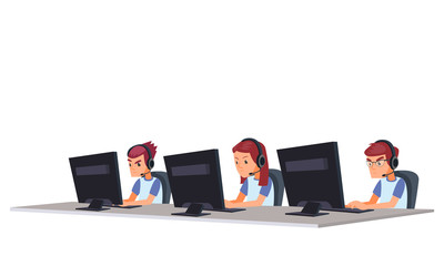 Competition of E-sports gaming © sisti