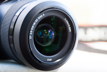 Obiettivo macchina fotografica