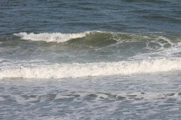 waves on beach