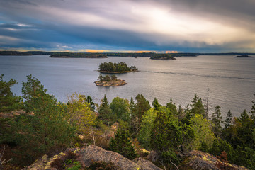 Wild landscape of the Swedish Archipelago, Sweden