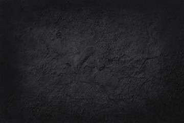 Fototapeta na wymiar Dark grey black slate texture in natural pattern with high resolution for background and design art work. Black stone wall.