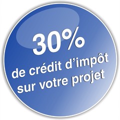 30% de crédit d'impôt