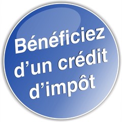 bouton bénéficiez d'un crédit d'impôt
