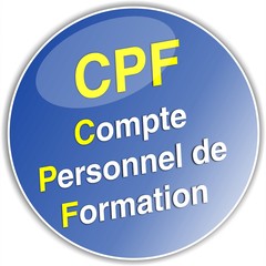 bouton CPF compte personnel de formation