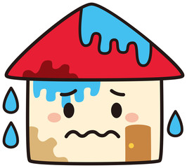 家の雨漏り浸水被害