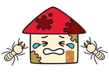 家の白アリ被害