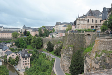 Fototapeta na wymiar Luxenburg Panorama