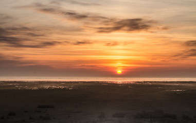 Fototapeta na wymiar Sunrise over Coastal Marsh
