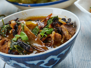 Hyderabadi Palak Gosht