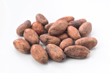 Obraz premium group of cocoa beans