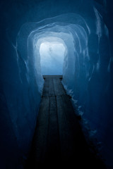 tunnel of ice