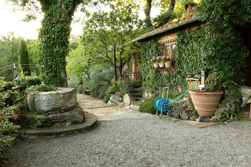 Garden in Tuscany