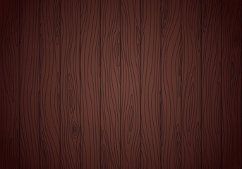 Naklejka premium Wenge wood vector texture. Grained background