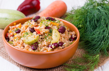 Bulgur with Vegetables