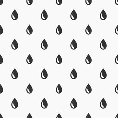 Black and white rain drops pattern