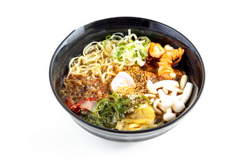 Asian soup, japanese cuisine - Udon noodles