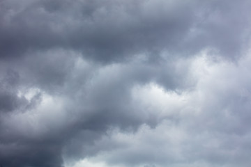 Fototapeta na wymiar Clouds before the rain as a background