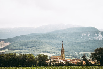 Petit village en bas du vercors