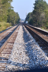 Obraz premium train tracks